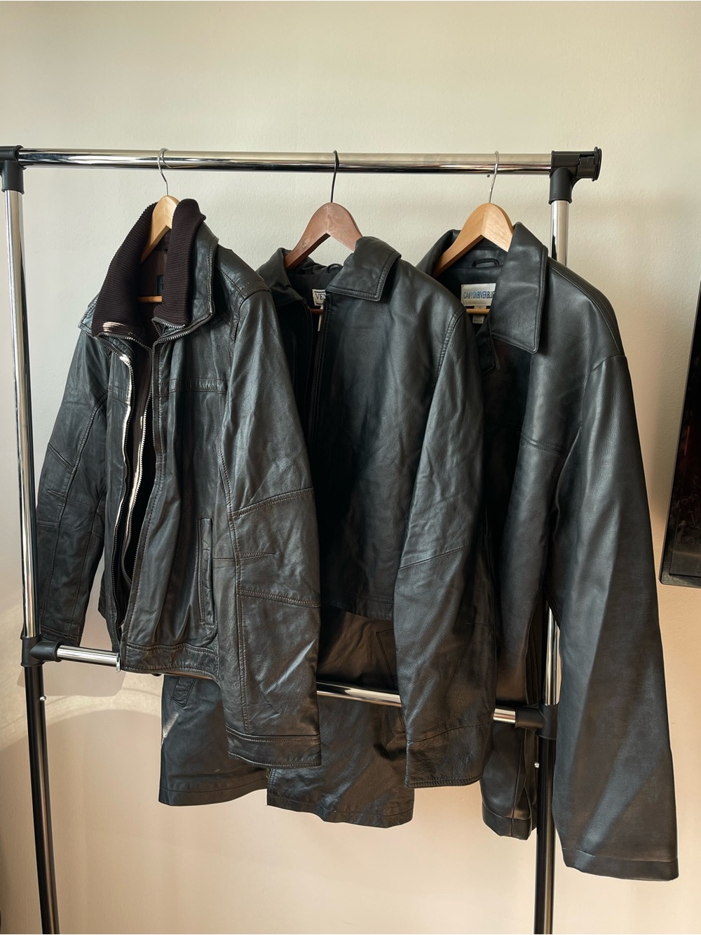 M/L Leather Vintage Men’s Jacket bundle